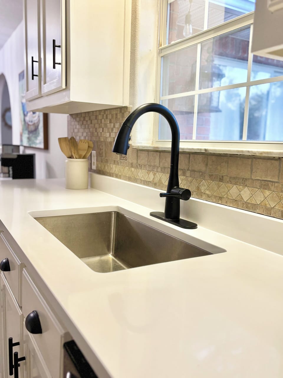 Brand new quartz countertops