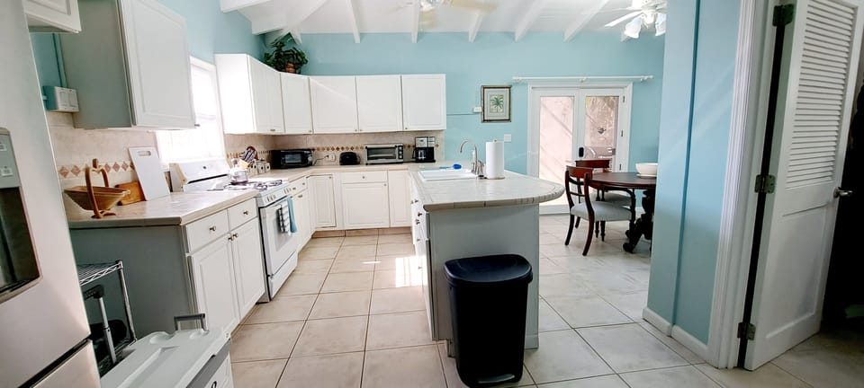 Kitchen, wide view.. door to “Jill” queen bedroom right... February 2023