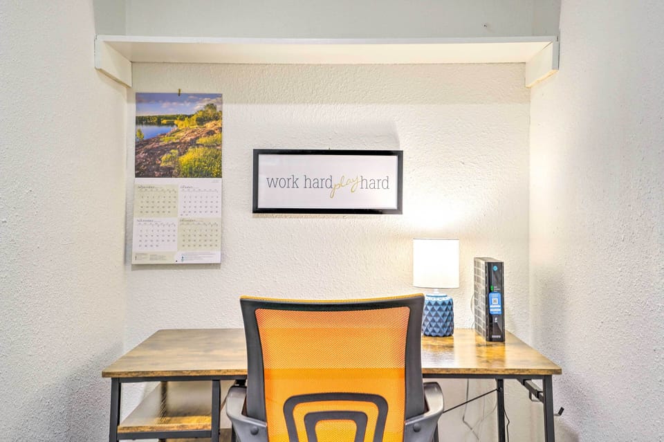 Laptop-Friendly Desk