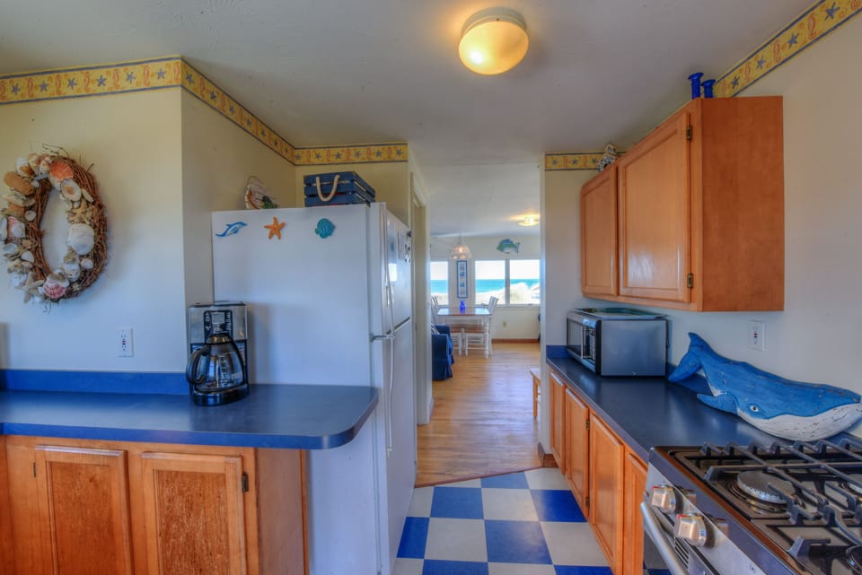 Kitchen area.