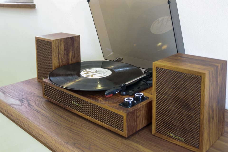 Put a record on and enjoy some classics in style, or grab a loved one and practice those dance moves.