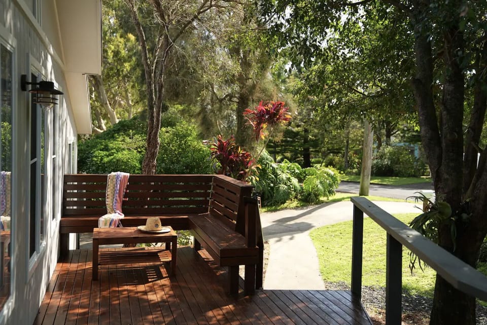 Front deck