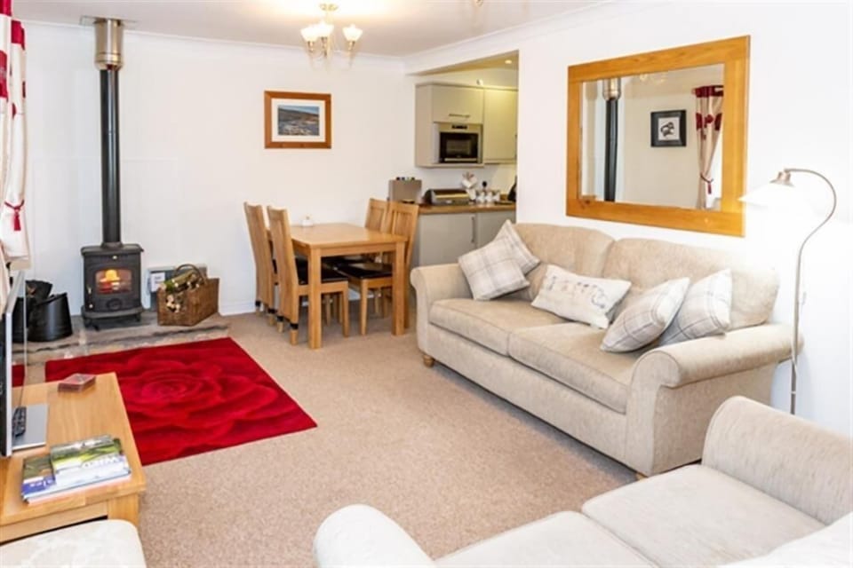 Comfortable lounge at Bridge View in West Burton in the  Yorkshire Dales