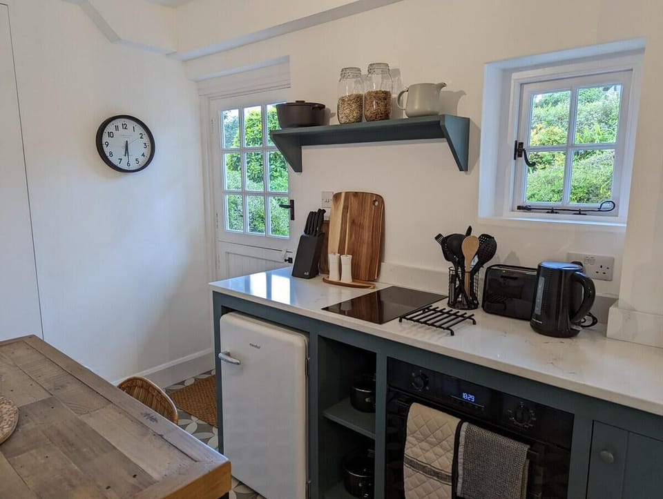 kitchen with front entrance