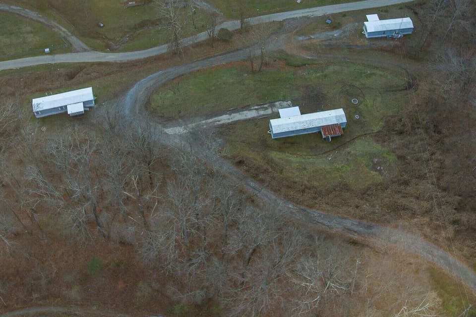 Aerial photo of our property!