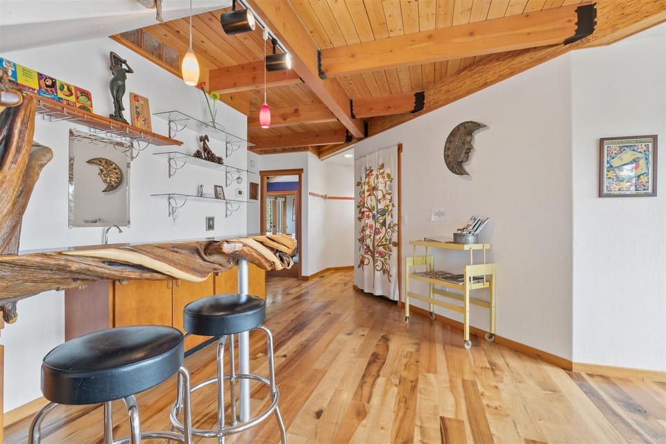 Open and social thoughtfully crafted custom home