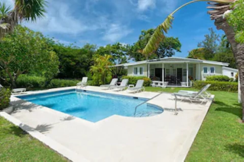 Large private pool