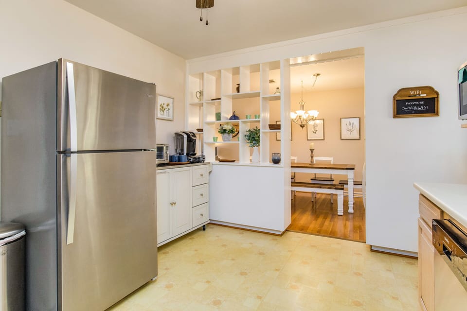 Whether you're whipping up a quick snack or preparing a gourmet feast, this kitchen has everything you need to satisfy your culinary cravings.
