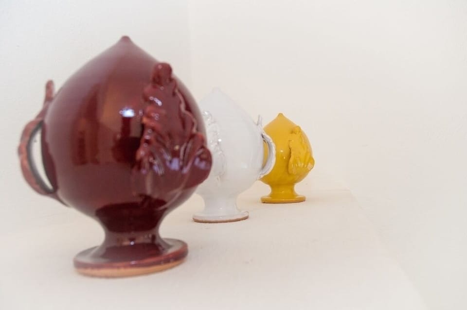Interior detail - classic Apulian pumi