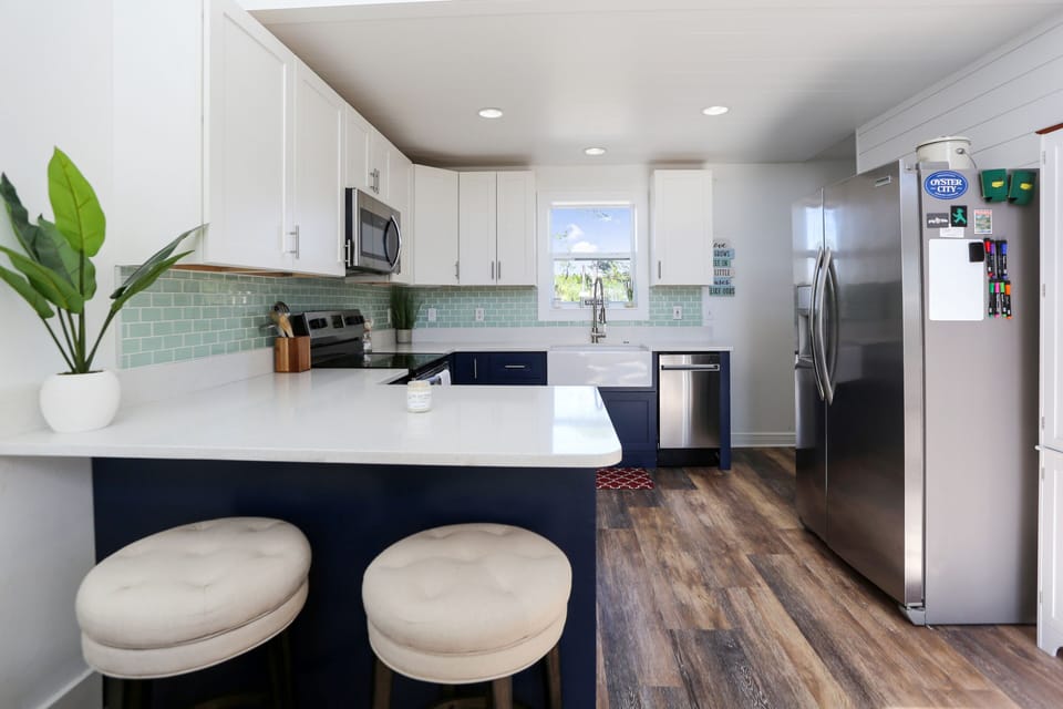 Kitchen with Bar Seating