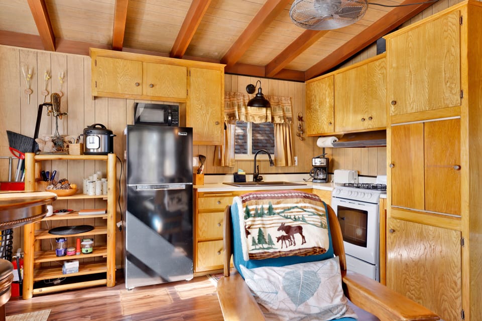 Bright prep space and smart storage