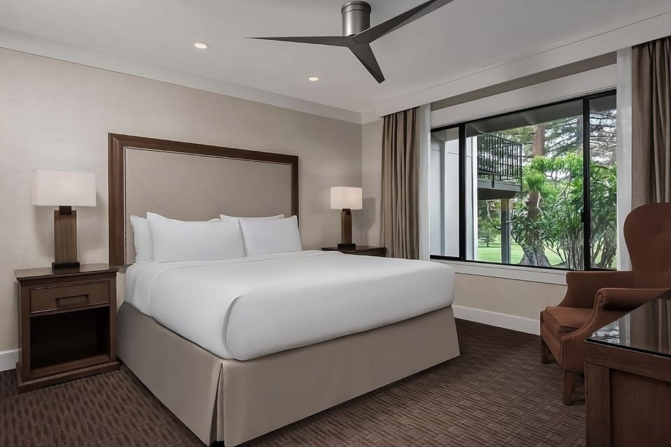 Breathe in garden views and lounge comfortably by the window.