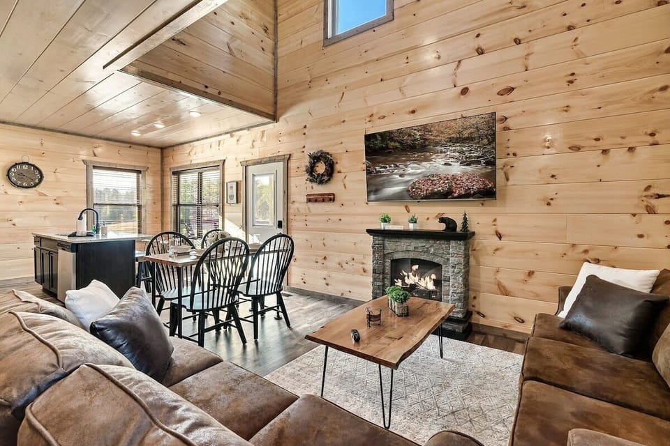 Spend some time with family in the open concept living room!