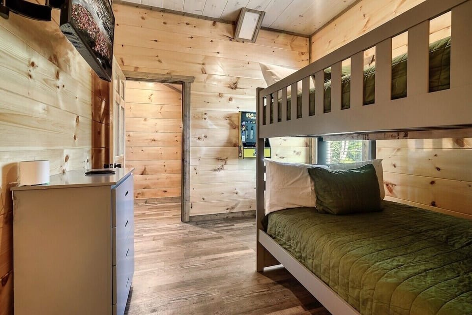 Bedroom #3 with full size bunk beds (sleeps 4).