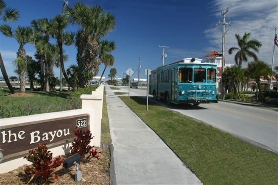 Free Anna Maria Island Trolley- stops every 20 minutes