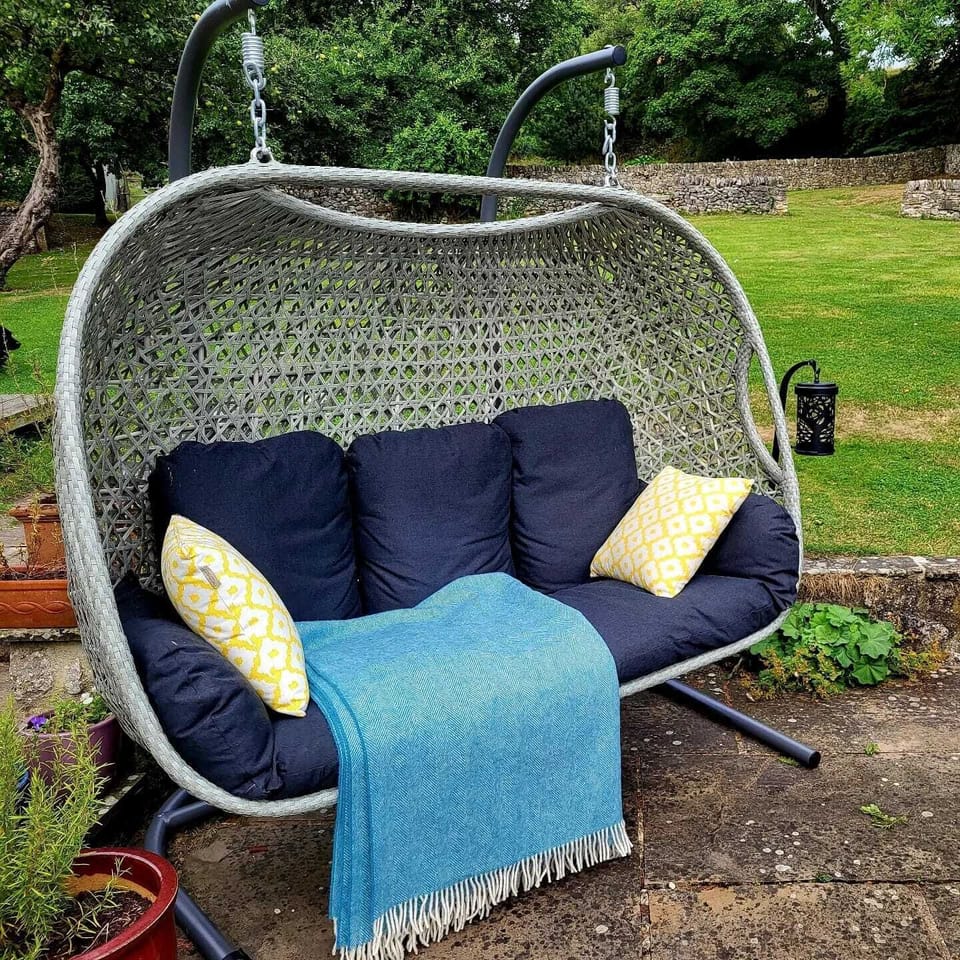 Sit & relax and listen to the sound of life in a village or the hooting of owls