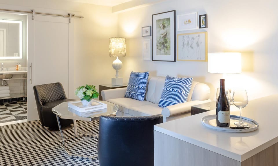 Spacious living area