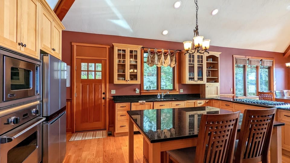 Main door to enter the home brings you into the Kitchen area