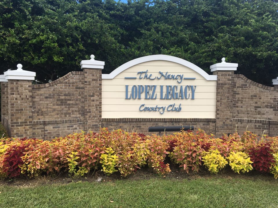 Nearby championship golf course.