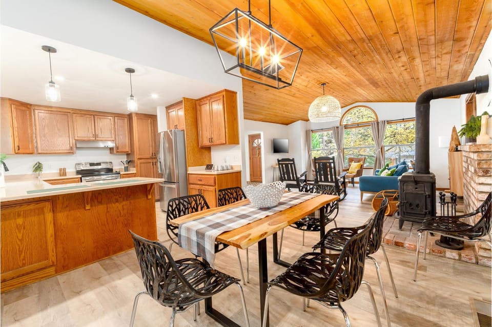 Dining Area with Kitchen view