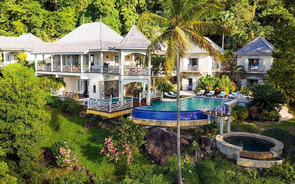 Villa with main pool