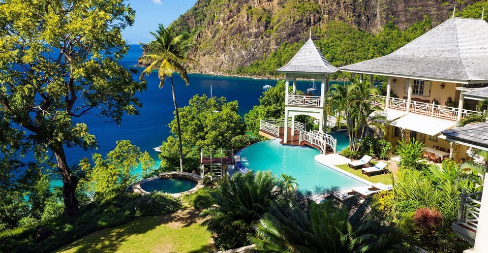 Villa and two pools