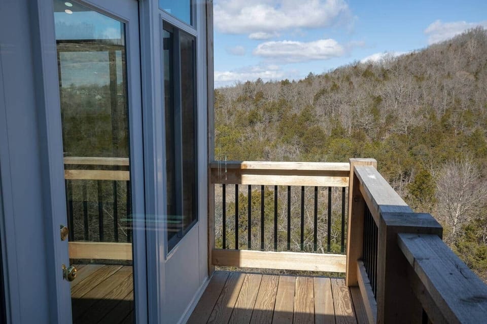 Open patio for the terrain view