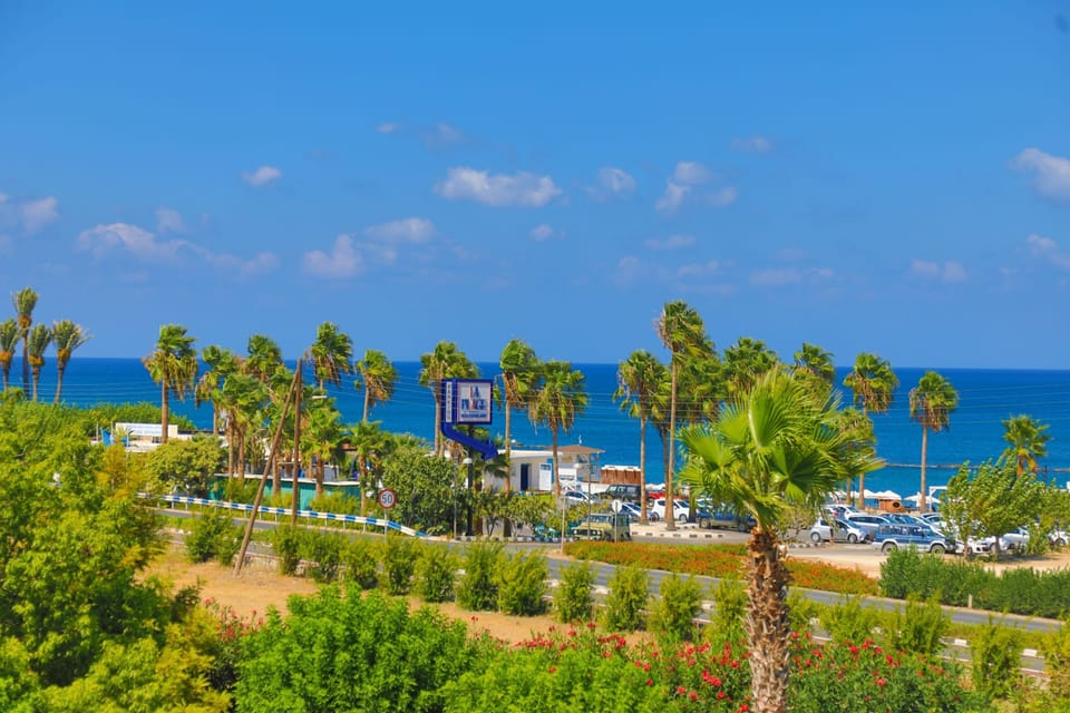 Nearby Latchi Beach and organized beach facilities