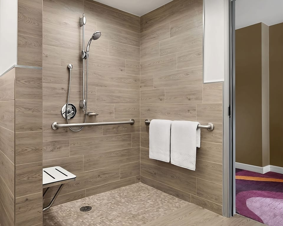 Bathroom with all essentials needed