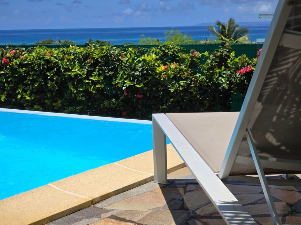 Terrasse vue mer panoramique