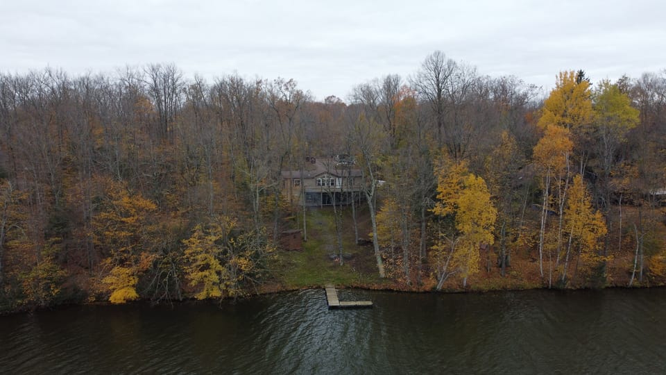 View of Lake Home from Lake