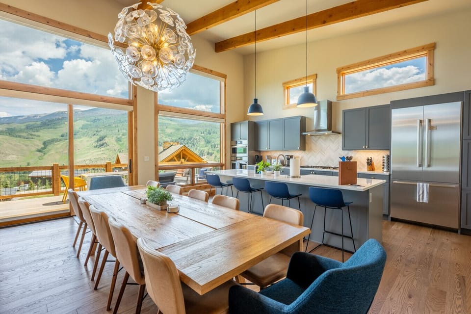 Dining area with seating for 12!