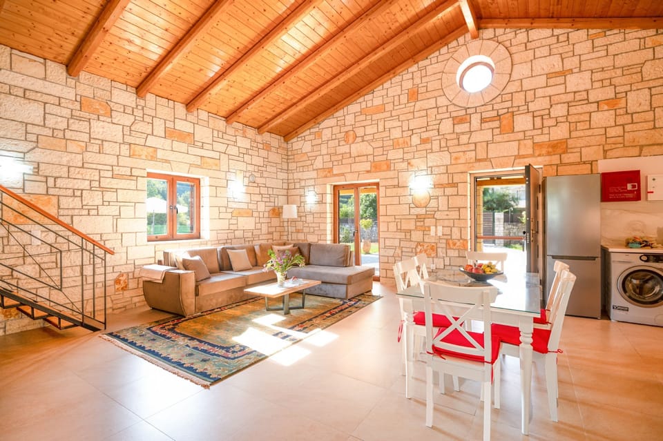 Dining and living area