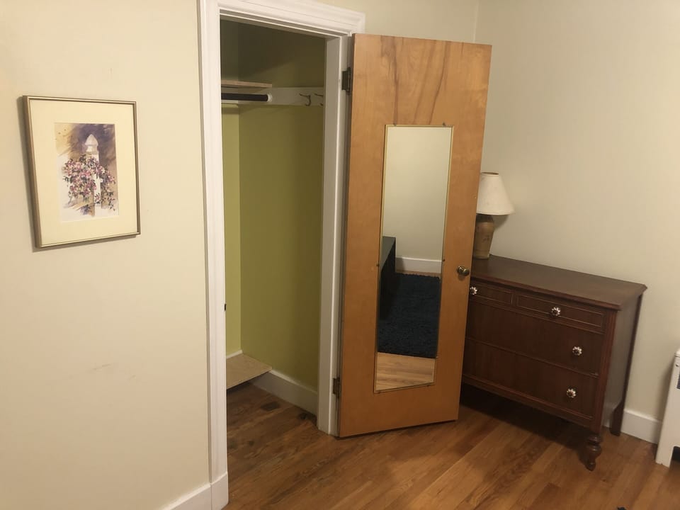 King bedroom closet and dresser
