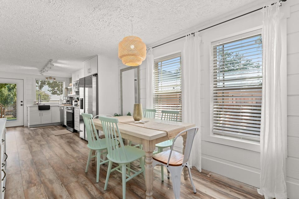 Dining room table for six
