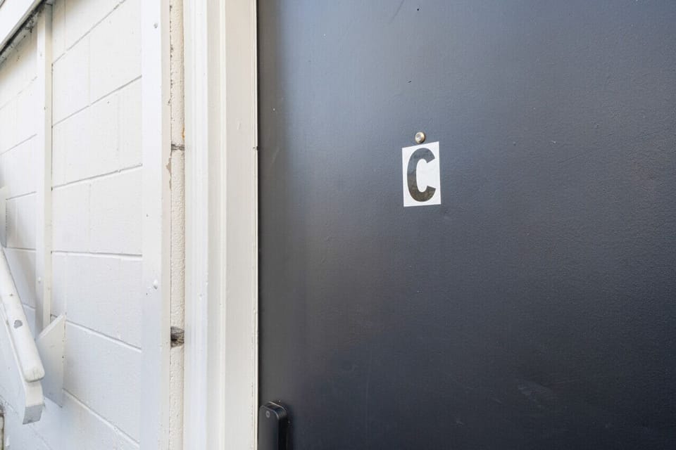 Entrance of unit