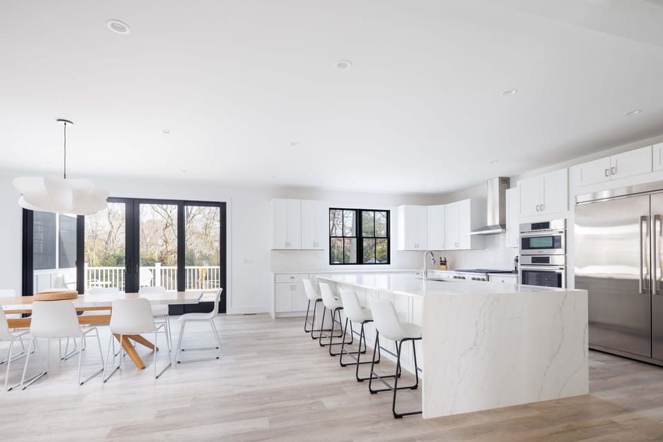 Large Dining/Kitchen Space