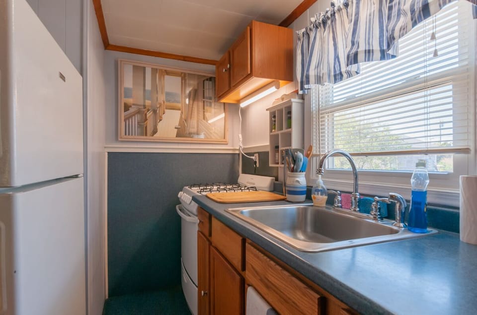 Kitchen area.