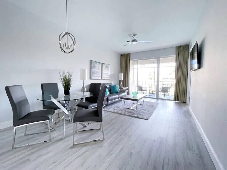 Living Room with Balcony, Cable TV, Central Air, & a Surprise Gift :-)
