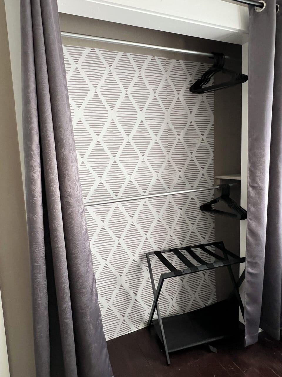 Grey bedroom