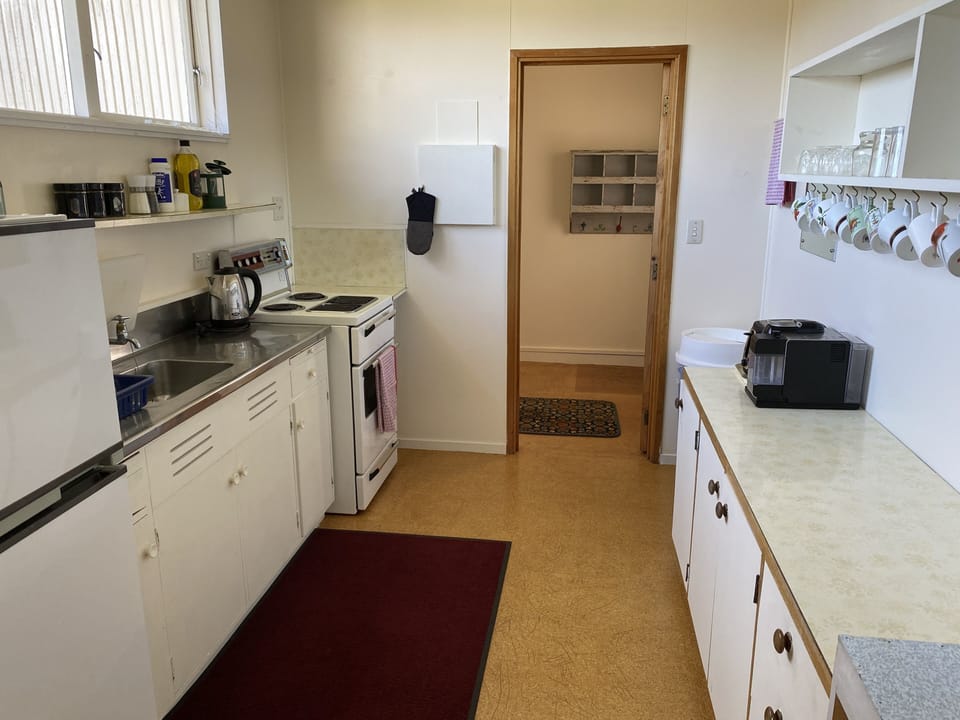 Kitchen off hallway
