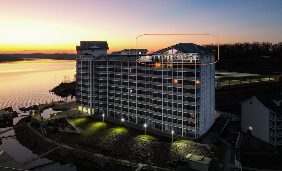 The 10th Floor Penthouse! Circled in image