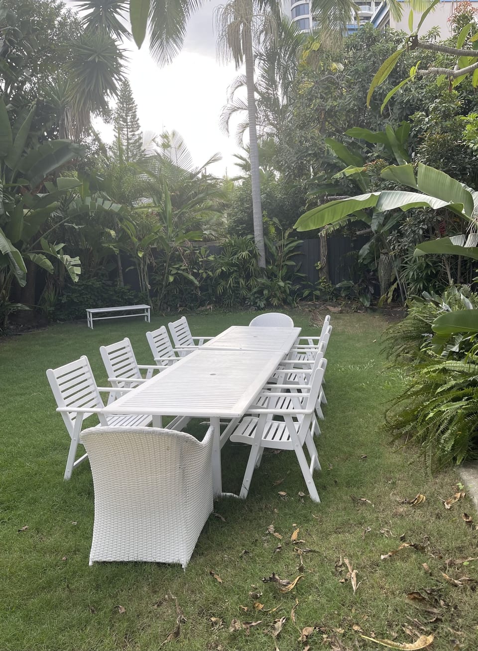 Enjoy outdoor dining
