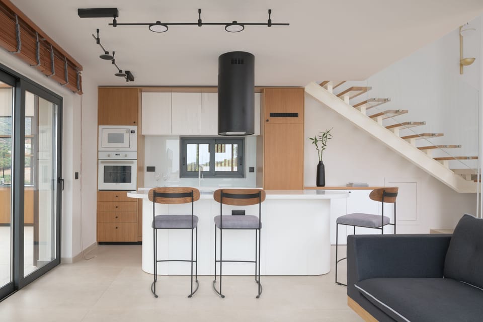 A fully equipped kitchen for culinary wonders.