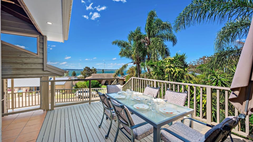 Side Balcony - Water Views