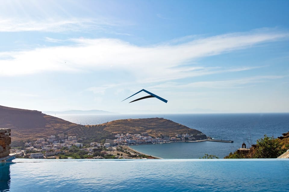 The sea view