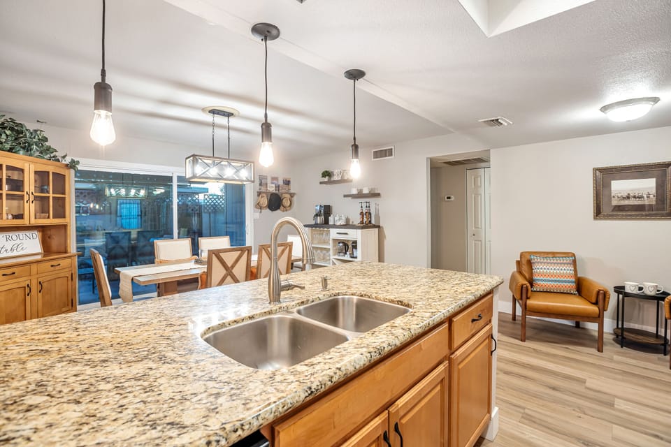 Counter space and double sinks