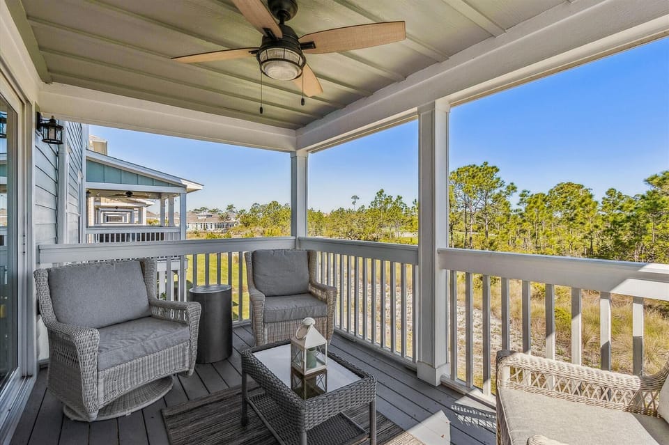 Lost Key Beach Therapy Porch and View