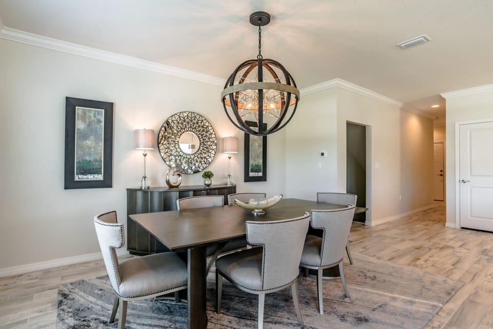 Lost Key Gone Gulfing Shore Fun Dining Room with Seating for Six