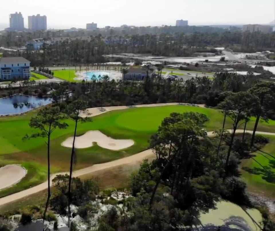 Lost Key Resort Community Aerial of Golf Course